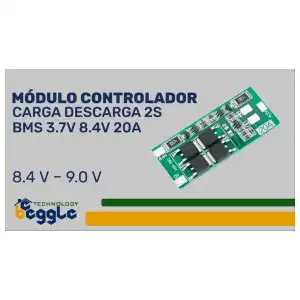 BMS 2S 20A 8.4v miniatura 3