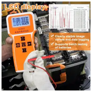 RC3563 Tester Resistencia Interna para todo tipo de baterías miniatura 6