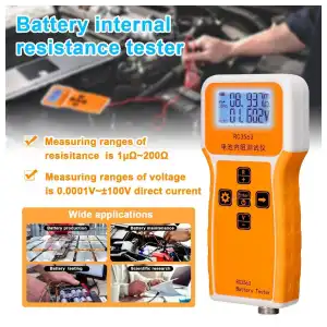 RC3563 Tester Resistencia Interna para todo tipo de baterías miniatura 4