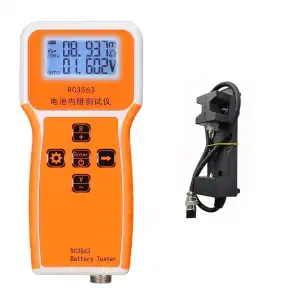 RC3563 Tester Resistencia Interna para todo tipo de baterías miniatura 7