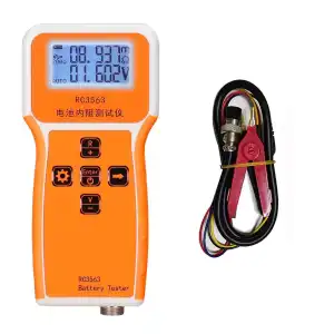 RC3563 Tester Resistencia Interna para todo tipo de baterías miniatura 9