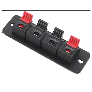 4 Posiciones Terminal de conector Audio miniatura 1