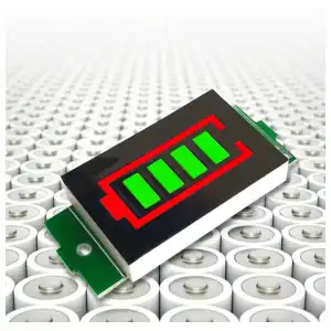 Indicador de capacidad de batería de litio, 1-8S miniatura 2