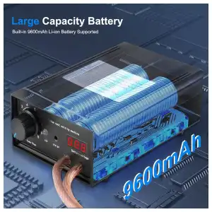 Soldador de puntos de 8000 W, ajustable, recargable con batería de 9600 mAh miniatura 2
