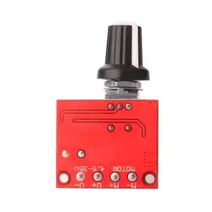 Módulo controlador de velocidad del Motor 5A 90W PWM DC-DC 4,5 V-35V miniatura 2