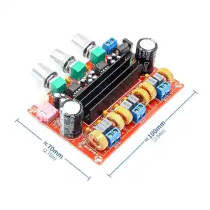 TPA3116D2 2X50W+100W 2.1 Canales, Amplificador de potencia de audio digital AMP Subwoofer miniatura 2