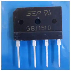 Rectificador de puente GBJ1510 15A para cocina de inducción, rectificador de puente para horno de microondas miniatura 3