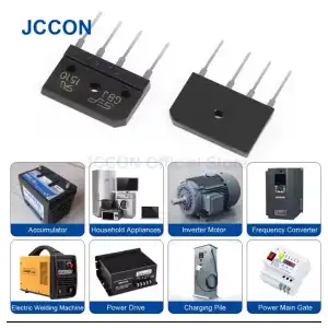 Rectificador de puente GBJ1510 15A para cocina de inducción, rectificador de puente para horno de microondas miniatura 2