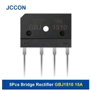 Rectificador de puente GBJ1510 15A para cocina de inducción, rectificador de puente para horno de microondas miniatura 1