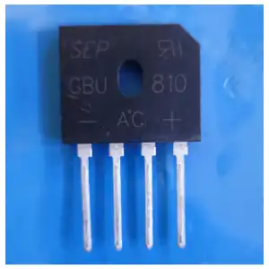 810 8A 1000V vidrio pasivado puente rectificador diodo GBU810 miniatura 2
