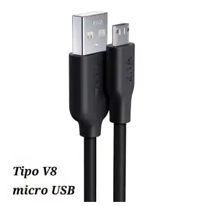 Cable V8 1 hora 2.1A cab177 1m miniatura 1