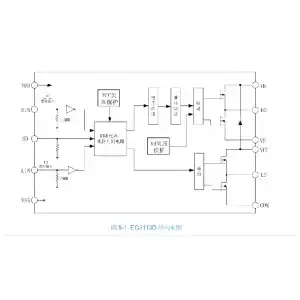 EG2113D SOP16 de alta potencia Igbt, Chip controlador Compatible con IR2113.IR2110J miniatura 4