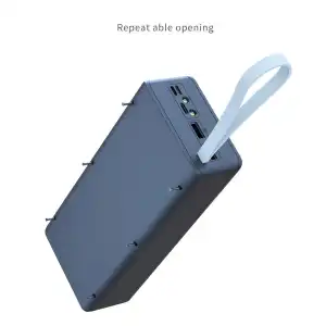 Caja POWER BANK C16, 16 x 18650, 5V 2.1A carcasa DIY para banco de energía 50 000 mhA miniatura 2