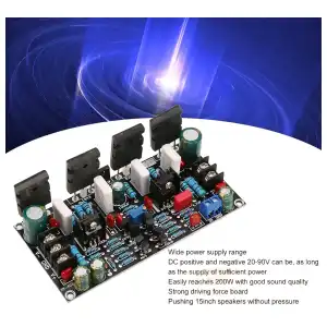 Placa de amplificador de potencia mono de 200W potencia máxima 300W miniatura 1