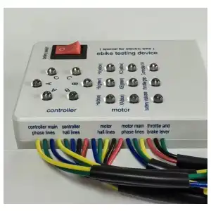 Útil probador, herramienta de prueba para motores eléctricos 24V/36V/48V/60V/72V miniatura 2