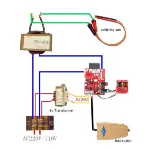Pluma de Soldadura por Puntos para la placa de control miniatura 2
