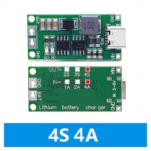 Módulo de carga 4S 4A 16.8V miniatura 1
