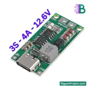 Módulo de carga 3S 4A 12.6V miniatura 1