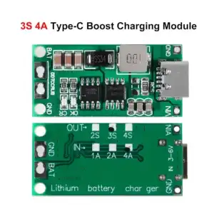 Módulo de carga 3S 4A 12.6V miniatura 2