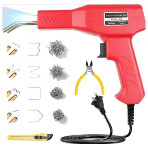 Grapadora caliente de 50 W, máquina de soldadura de plástico, kit de reparación miniatura 1