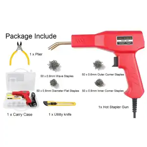 Grapadora caliente de 50 W, máquina de soldadura de plástico, kit de reparación miniatura 2