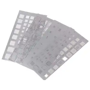 Plantilla BGA para MTK para CPU PM Power IC Reball Pin BGA Plantilla de calor directo de acero inoxidable miniatura 1