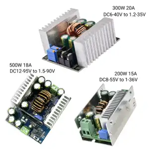Convertidor DC-DC Elevador/Reductor de Voltaje, Módulo de Fuente de Alimentación 500W 18A, Módulo de Corriente y Voltaje Constantes miniatura 4